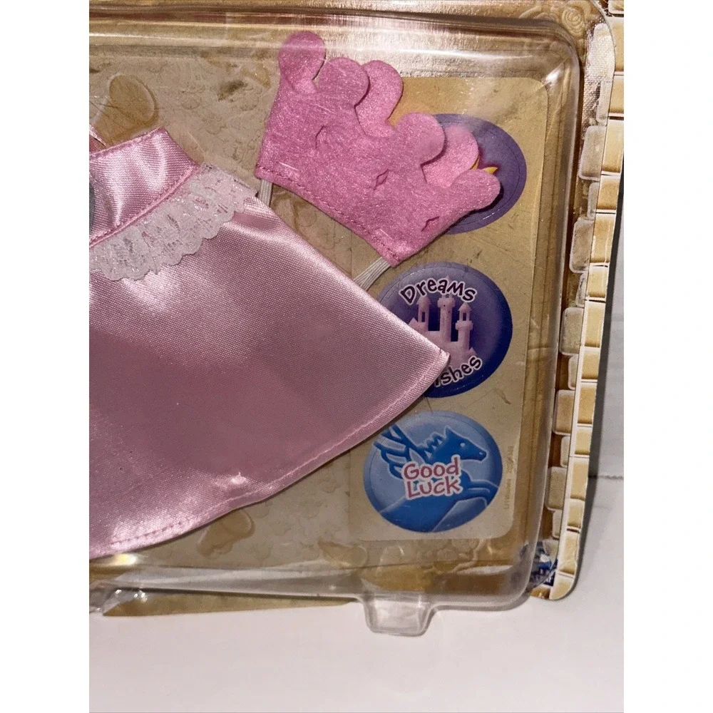 Lil Luvables Fluffy Factory Bear Wear Costume Fantasy‎ Dress Up Outfit Princess